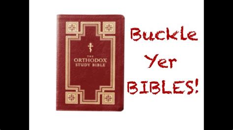 ORTHODOX STUDY BIBLE (Bible Review Series) - YouTube