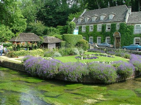 The Swan Hotel in Bibury, England (by pmccann54). - It's a beautiful world