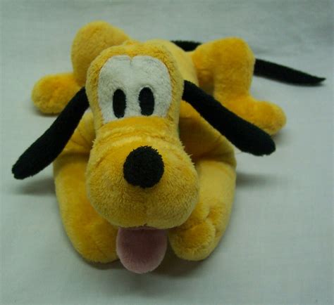 Walt Disney Store NICE SOFT PLUTO THE DOG 7" Plush Stuffed Animal Toy - Action Figures & Accessories