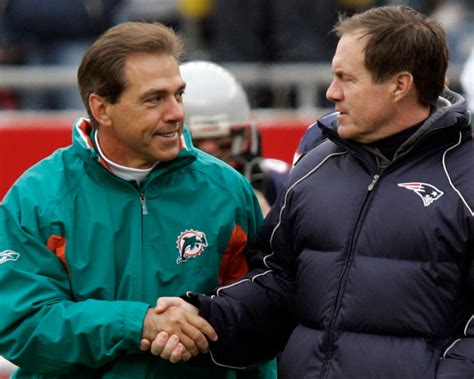 Nick Saban Shares Hilarious Secret That He Hasn't Told Bill Belichick