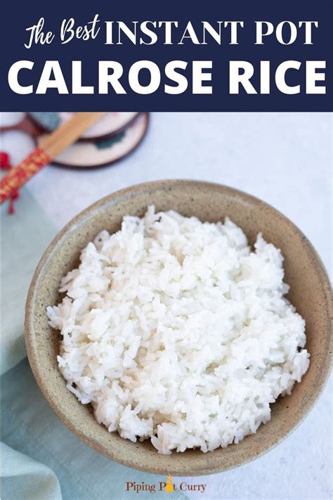 How to cook Calrose Rice? - Piping Pot Curry