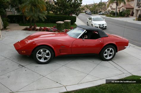 1973 Corvette L82 Stingray Convertible