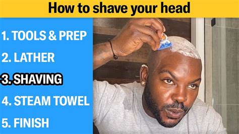 How to Shave Your Head Completely Bald (5 Step Tutorial) | GQ - YouTube