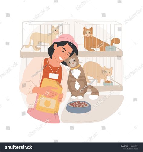 Animal Shelter Isolated Cartoon Vector Illustration Stock Vector ...