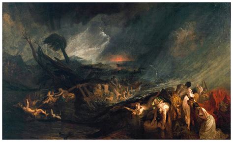 012- El diluvio-1805- pintura al oleo-J. M. W. Turner-via tate.org.uk | Flickr - Photo Sharing!