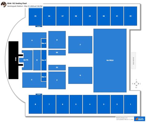 Hershey Park Stadium Seating Chart With Rows | Brokeasshome.com
