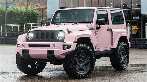 Custom Pink 2014 Jeep Wrangler For Sale With Nearly $64,000 Price Tag