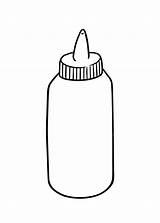 Premium Vector  Tube For Sauce mustard Or ketchup Seasoning Food sketch template