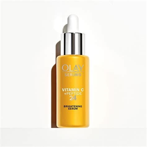 Olay's Vitamin C + Peptide 24 Brightening Serum Makes Skin Radiant