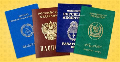 There are Only Four Passport Colors in the World, and This is the Reason Why / Bright Side