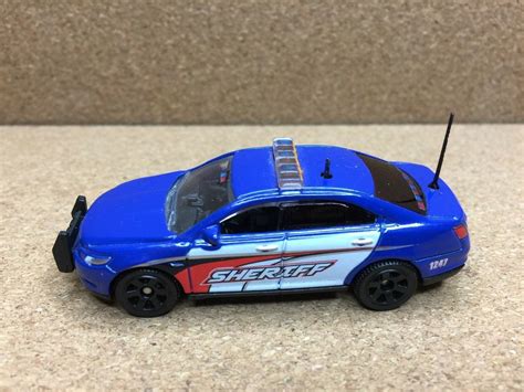 MATCHBOX POLICE FORD TAURUS INTERCEPTOR SHERIFF CUSTOM KITBASH UNIT ...