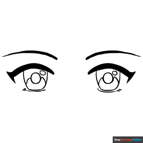 Anime Eyes Coloring Pages