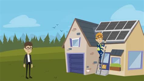 Solar Energy Savings | Solar panel Installation Animated Explainer ...