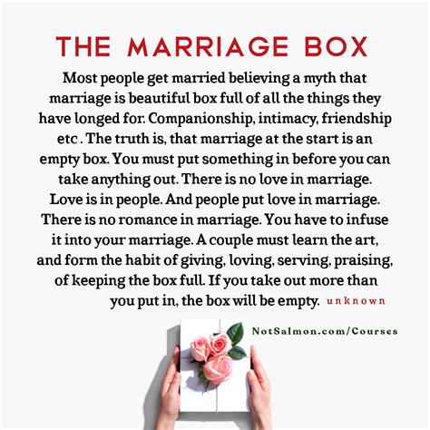 The Marriage Box Quote