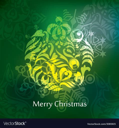 Christmas postcard design Royalty Free Vector Image