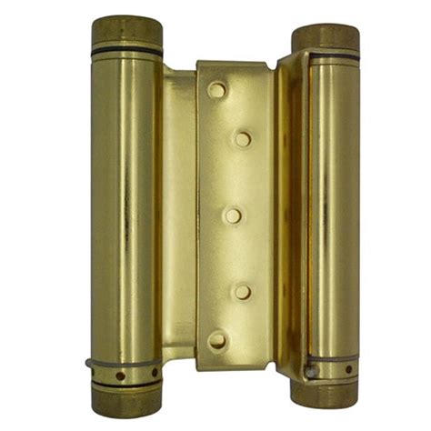 6" Double Action Spring Hinge | Saloon Door Hinges -Brass