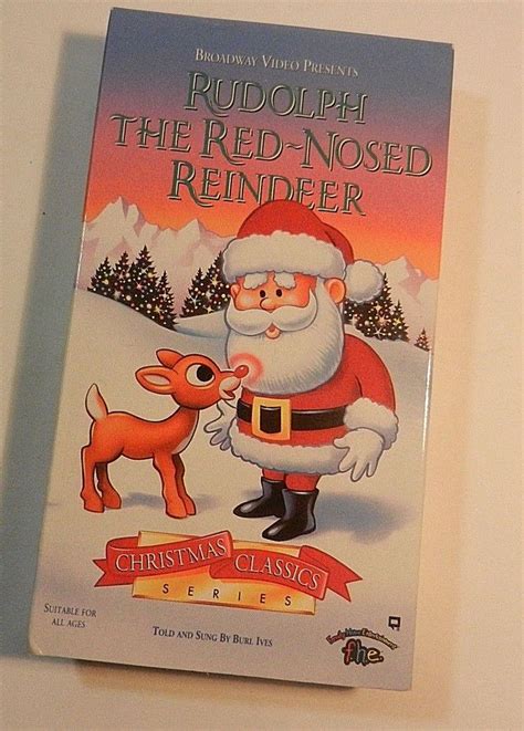 Rudolph The Red Nosed Reindeer The Movie 1998 Vhs