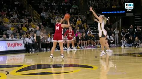 Nebraska Women's Basketball Highlights vs. Iowa - YouTube