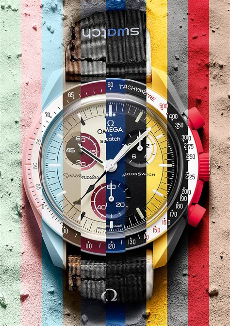 Omega and Swatch Just Collaborated on the Most Colorful Speedmasters ...