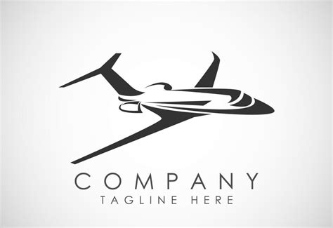 Airplane aviation vector logo design concept. Airline logo plane travel ...