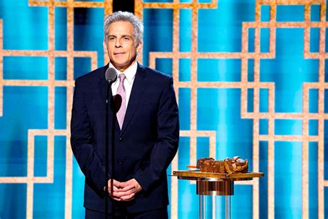 Ben Stiller Debuts Silver Hair At Golden Globes 2021 — See Photos ...