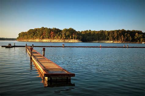 Barren River Lake Dock Photograph by Amber Flowers