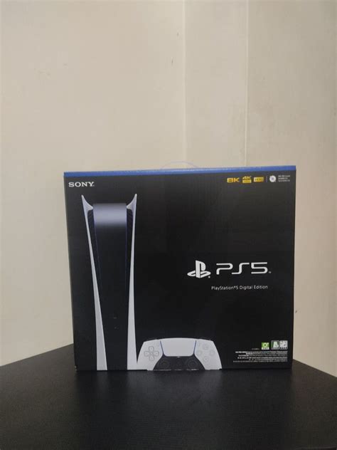 PS5 Digital Edition Playstation 5, Video Gaming, Video Game Consoles ...