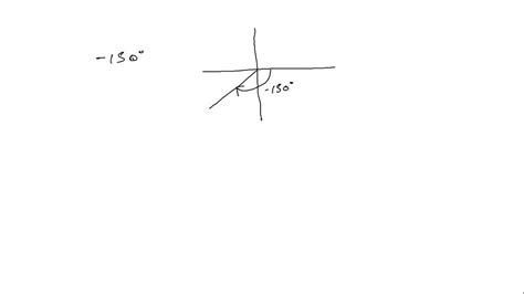 SOLVED:find the reference angle for each angle. -150^∘