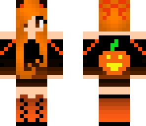 Halloween Girl | Minecraft Skin