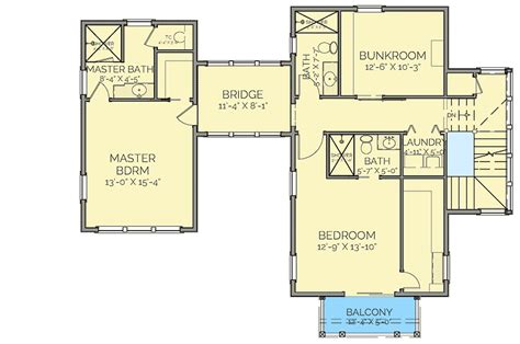 Waterfront Dog Trot House Plan with Great Outdoor Spaces - 130033LLS | Architectural Designs ...