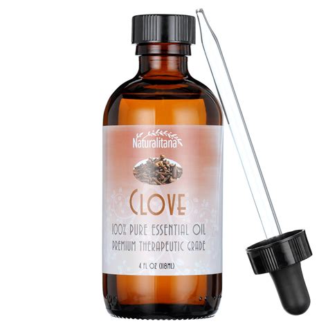 Best Clove Essential Oil (4oz Bulk Clove Oil) Aromatherapy Clove Essential Oil for Diffuser ...