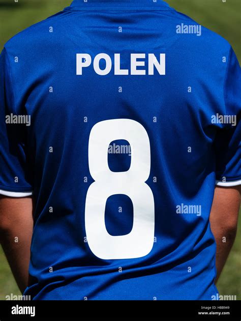 soccer jersey Poland Stock Photo - Alamy