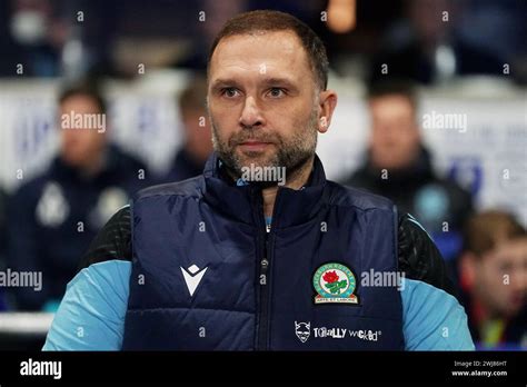 Blackburn Rovers manager John Eustace ahead of the Sky Bet Championship ...