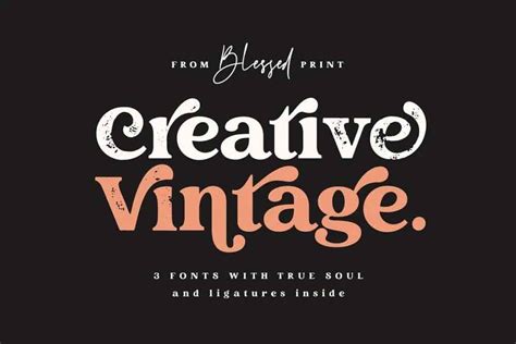 Creative Vintage Font Duo - Dfonts