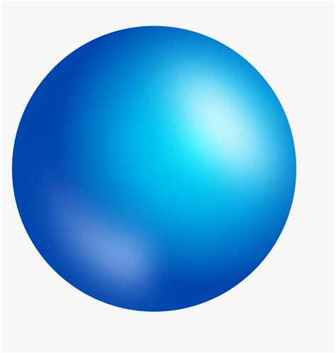 Blue Sphere Png - Transparent Background Blue Sphere, Png Download , Transparent Png Image - PNGitem