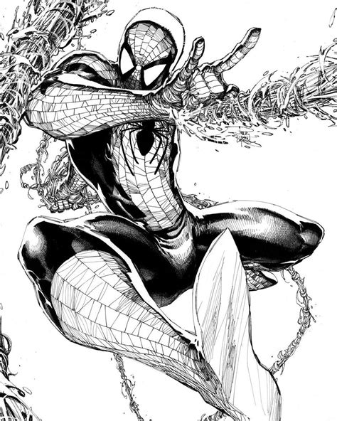 Spider Man Comic Drawing at GetDrawings | Free download