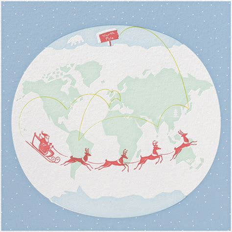 Santa's Map | Send online instantly | Track opens