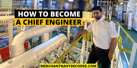 How to Become a Chief Engineer - Merchant Navy Decoded