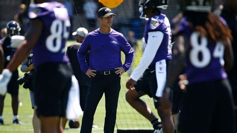 Baltimore Ravens coach John Harbaugh says rookies aren't as tough as ...