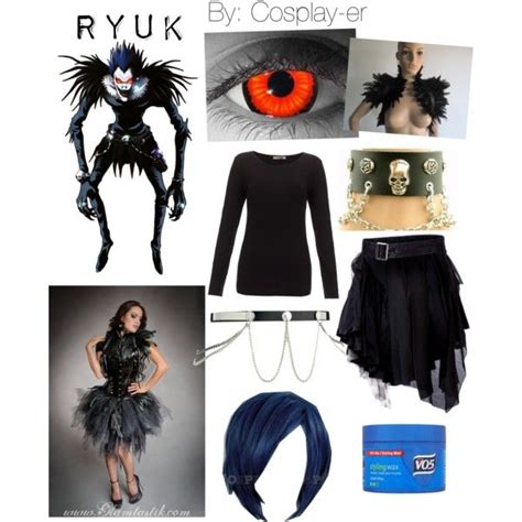 Ryuk cosplay, created by cosplay-er on Polyvore | Fashion, Gothic fashion, Luxury fashion