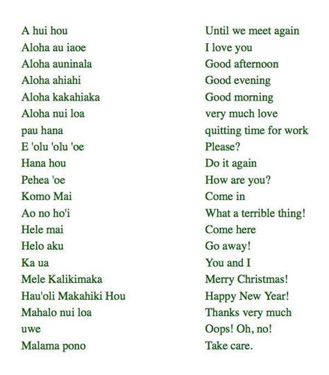 What Does Aloha Nui Loa Mean in Hawaiian