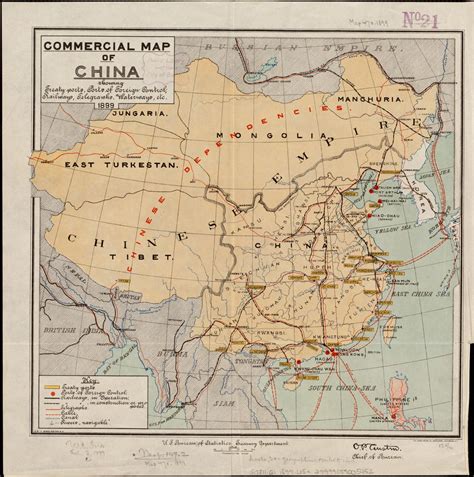 1899_United_States_Government_Commercial_map_of_China_showing_treaty_ports_ports_of_foreign ...