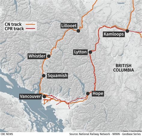 B.C. wildfires damaged key rail lines, backlogging Canada's freight supply chain | CBC News