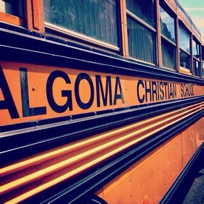 ALGOMA CHRISTIAN SCHOOL - Algoma Christian School