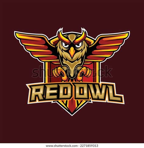 Vector Owl Mascot Logo Sport Esport Stock Vector (Royalty Free ...