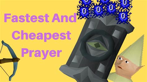 Fastest AND Cheapest Prayer Training (Chaos Altar OSRS) - YouTube