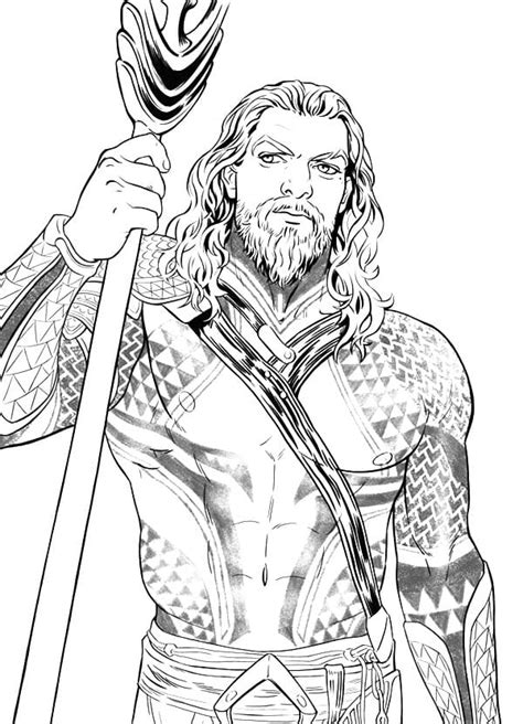 Coloriage Aquaman