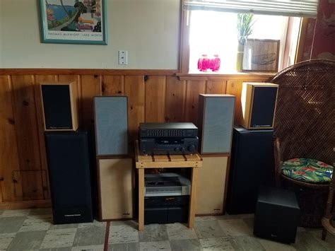 Some of the vintage speakers I've picked up thrifting over the past 6 ...