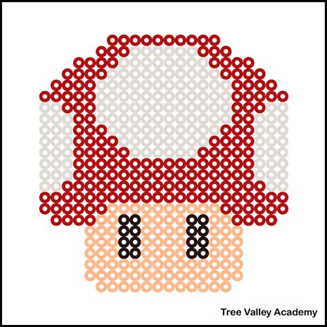 10 Super Mario Perler Bead Patterns - Tree Valley Academy