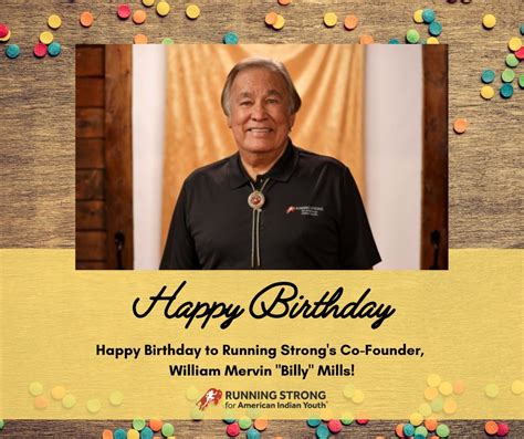 Happy Birthday... - Running Strong for American Indian Youth